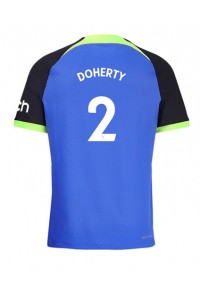Tottenham Hotspur Matt Doherty #2 Voetbaltruitje Uit tenue 2022-23 Korte Mouw